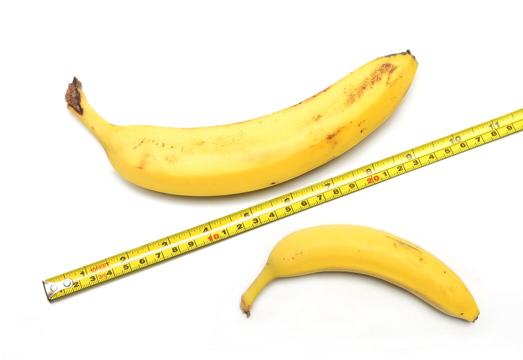 πριν και μετά τη διεύρυνση του πέους